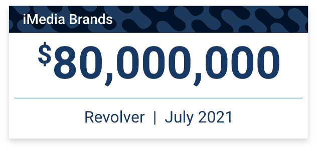 iMedia Brands $80,000,000 Revolver | July 2021